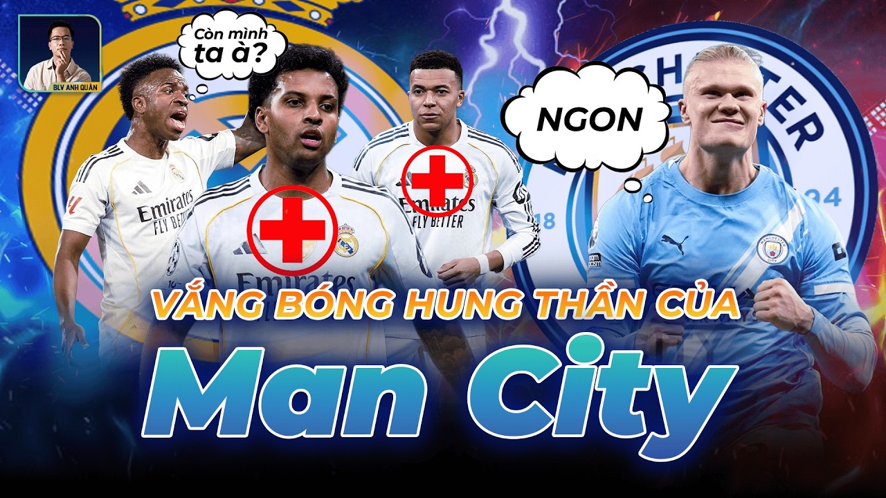 REAL MADRID CẢN MAN CITY THẾ NÀO KHI MẤT RODRYGO?