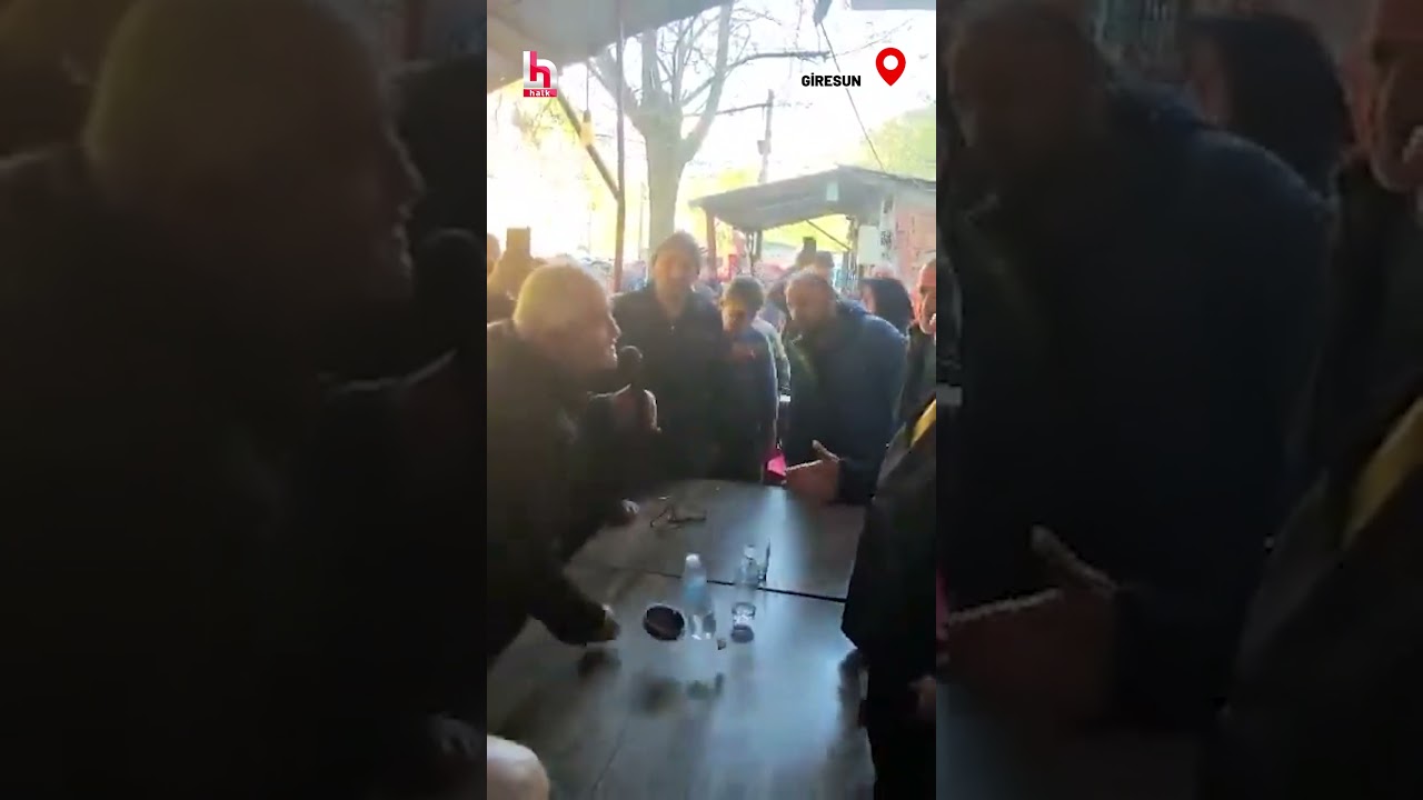 Giresun&rsquo;da halk madencilik faaliyetlerine karşı &ccedil;ıktı! Alana gelen AKP milletvekili yuhalandı!