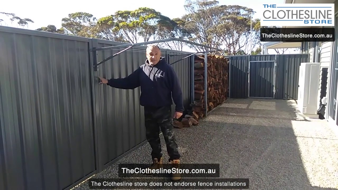 Paul's Product Review of his City Living Wall Mounted Folding Clothesline From The Clothesline Store