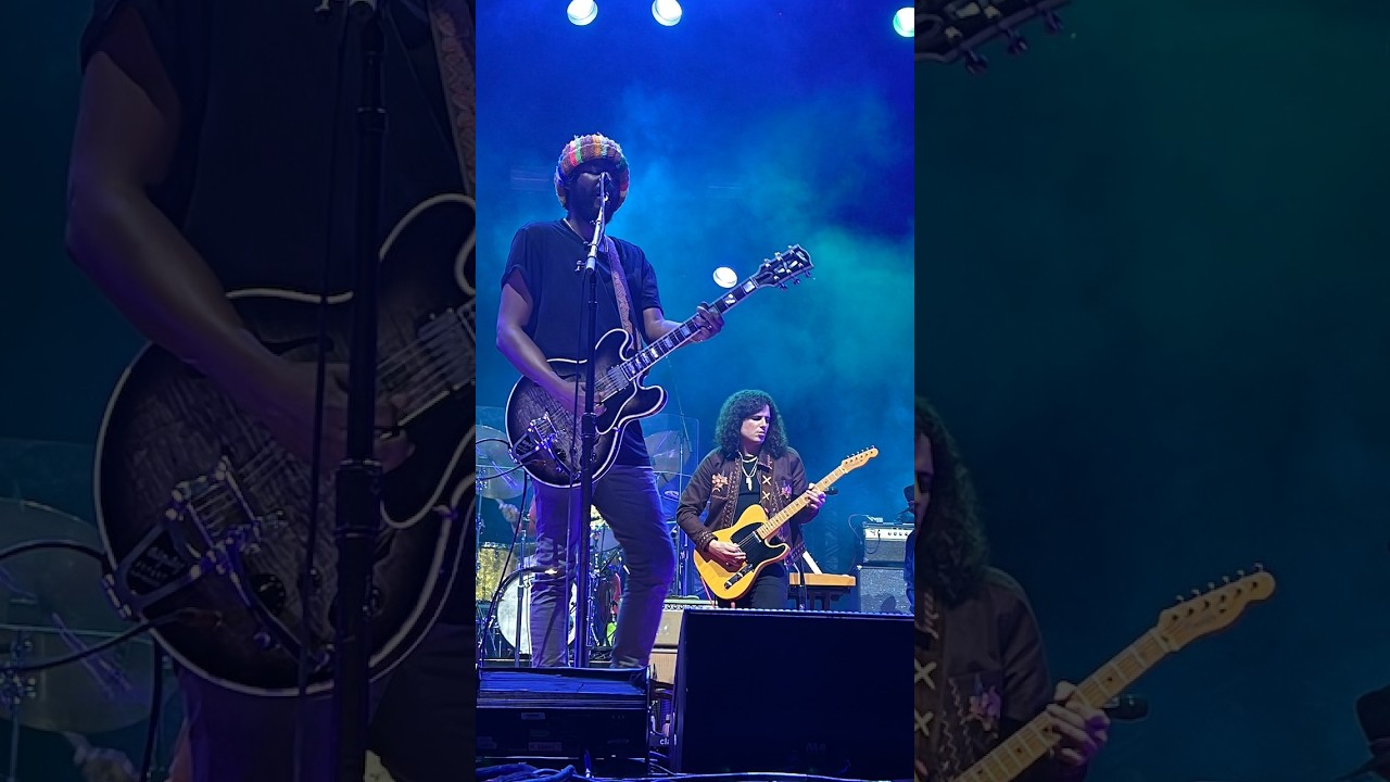 Gary Clark Jr with Hamish Anderson 