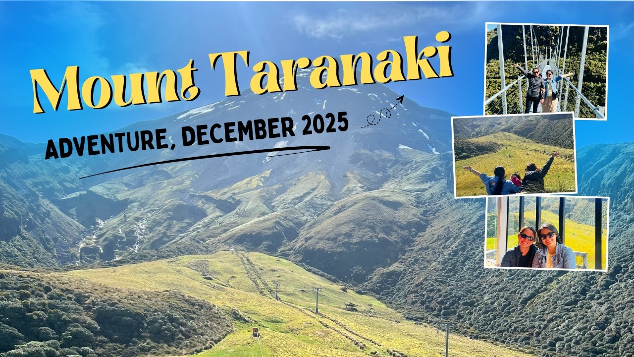 Mount Taranaki Hike December 2025 | Free Things To Do in New Zealand | Travel Vlog