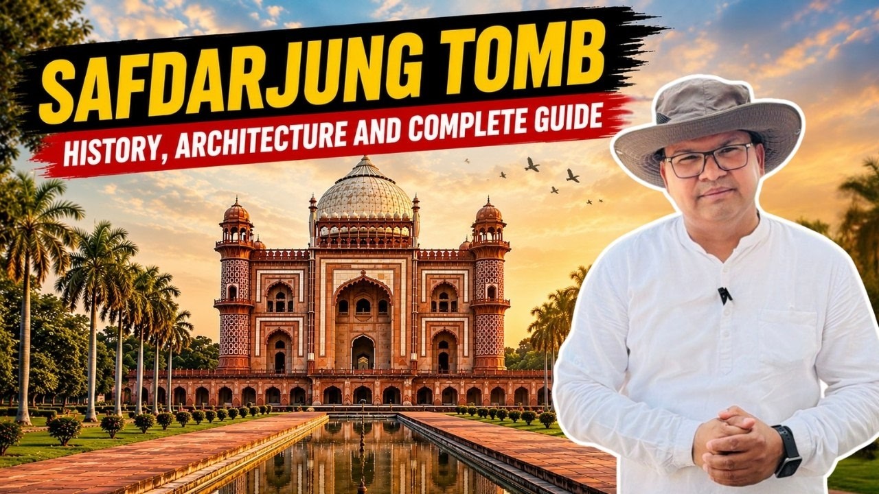 Safdarjung Tomb Delhi Full Tour | Vlog 13 | History of Safdarjung Tomb