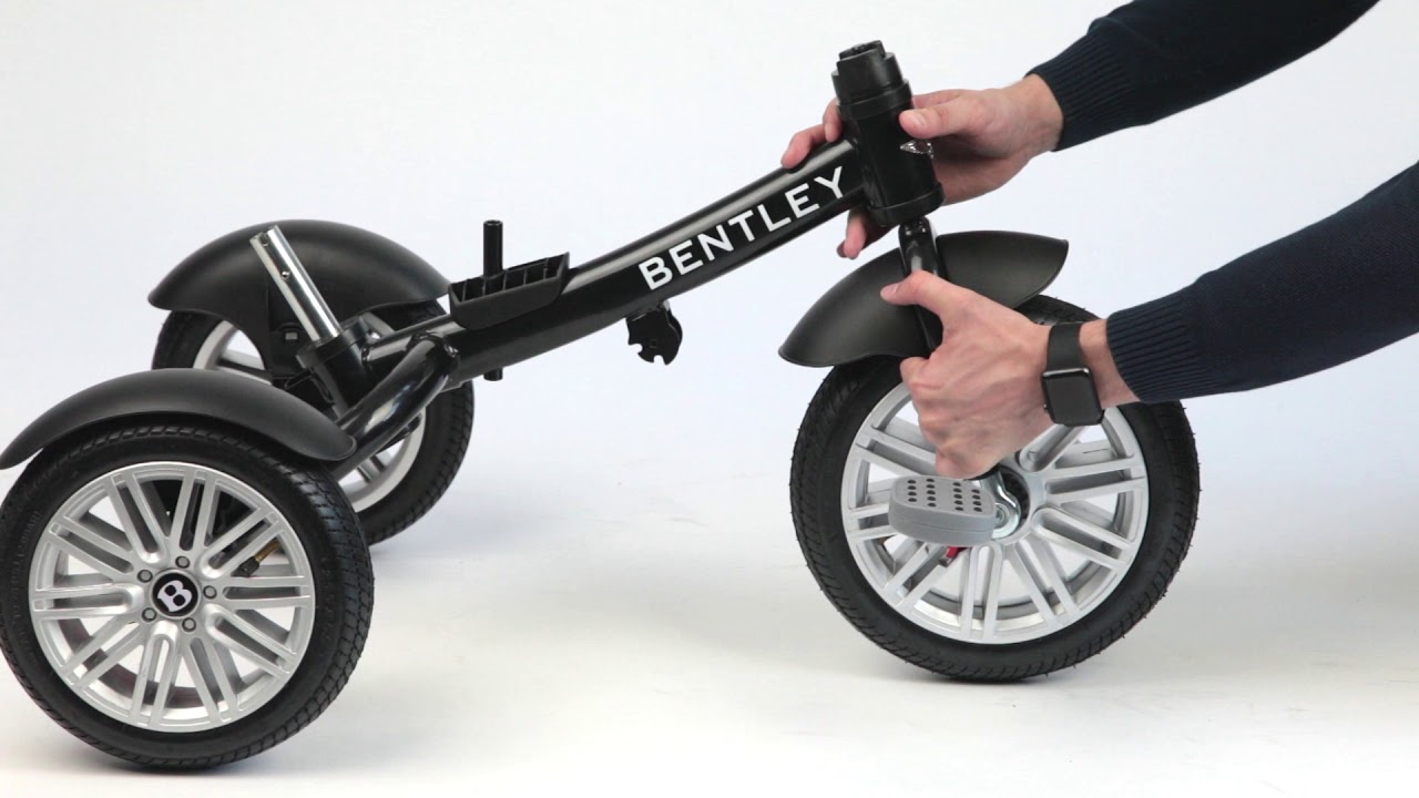 BENTLEY toddler tricycle 6 in 1 Air Wheel Children Buggy Pram Trike 30% Assembly Bentley