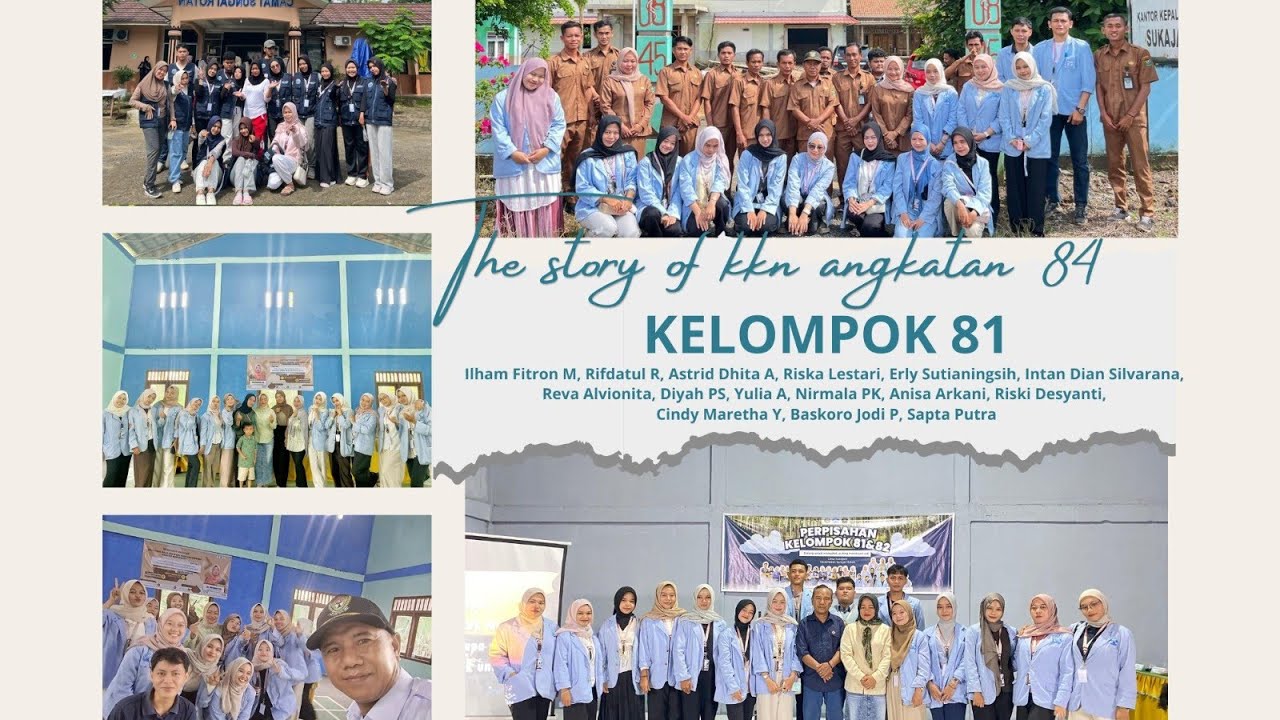 DOKUMENTER KKN KELOMPOK 81 