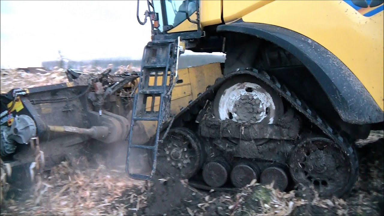 Demo New Holland maïs dorsen