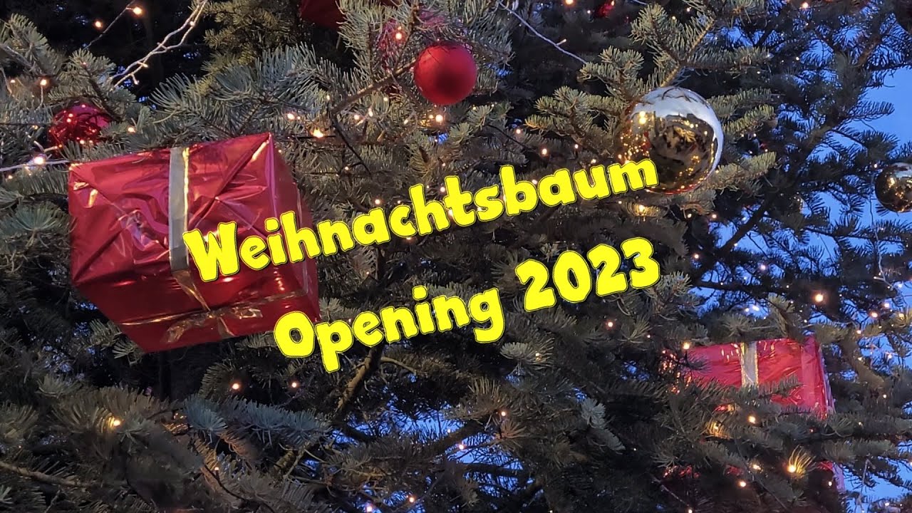 Weihnachtsbaum Opening 2023 in Bad Kreuznach