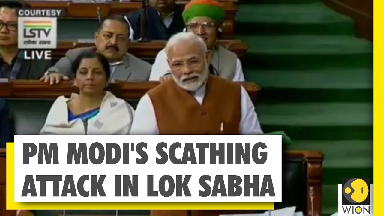PM Modi's Scathing Attack in Lok Sabha | WION India News | CAA