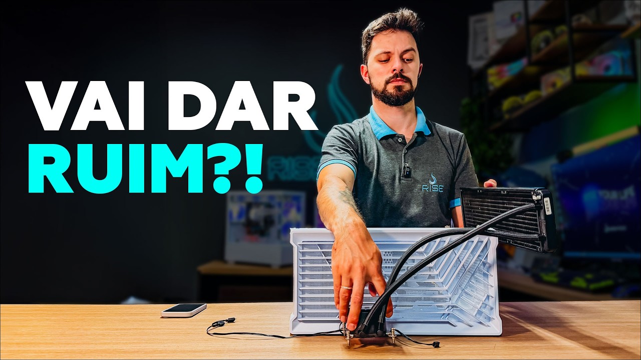 POSSO USAR WATER COOLER "DEITADO"? RISE RESPONDE 60