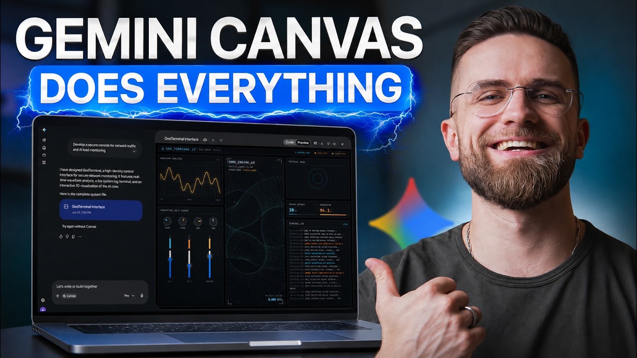 Туториал по Gemini Canvas: как использовать самый недооцененный ИИ-инструмент от Google