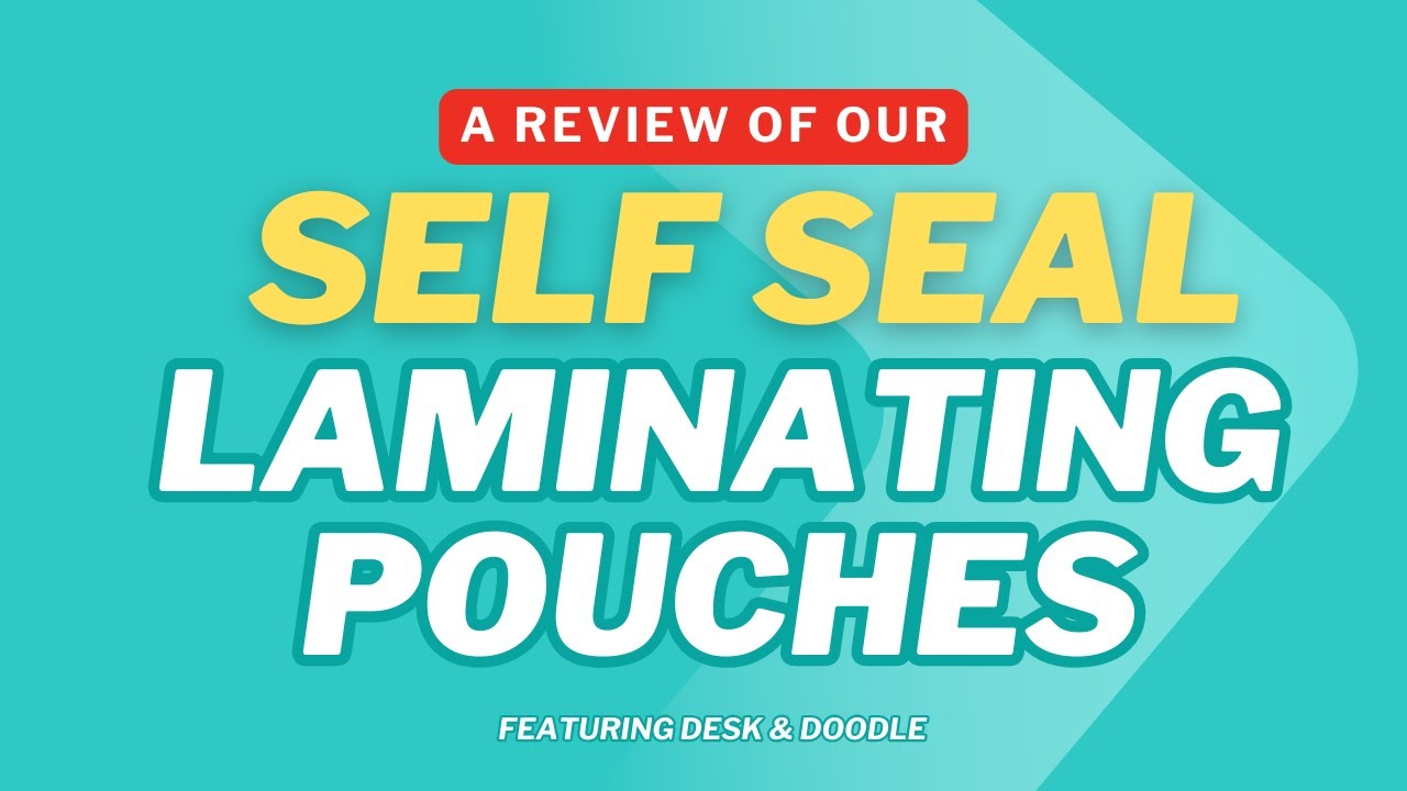 Review - Self Adhesive Laminating Pouches