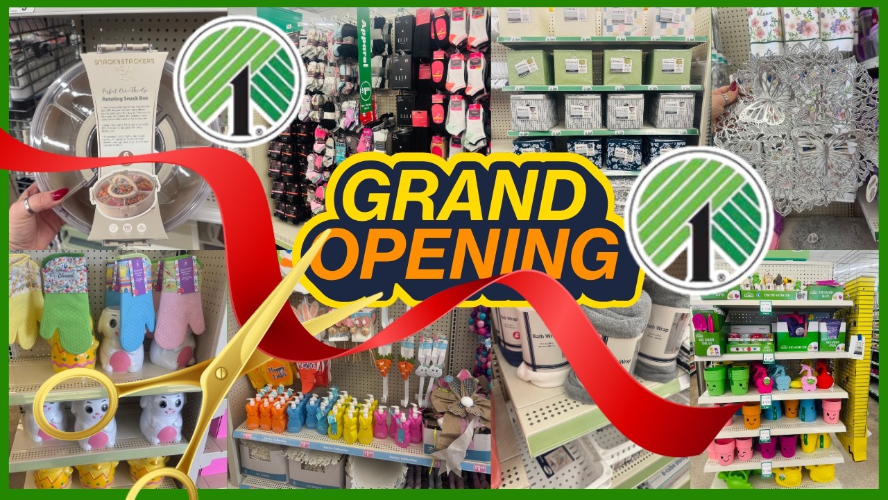 DOLLAR TREE GRAND OPENING 🎉 NEW ORANGE COUNTY STORE WALKTHROUGH