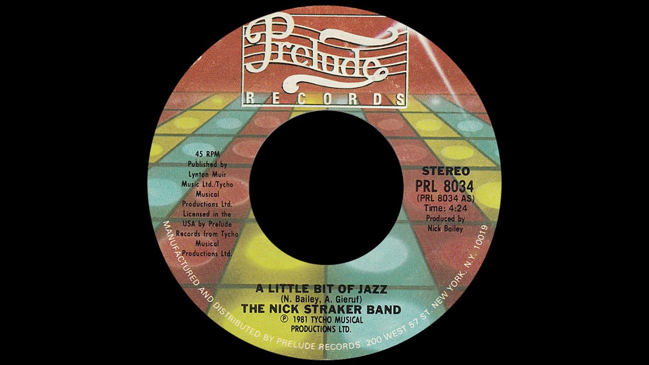 The Nick Straker Band ~ A Little Bit Of Jazz 1981 Disco Purrfection Version