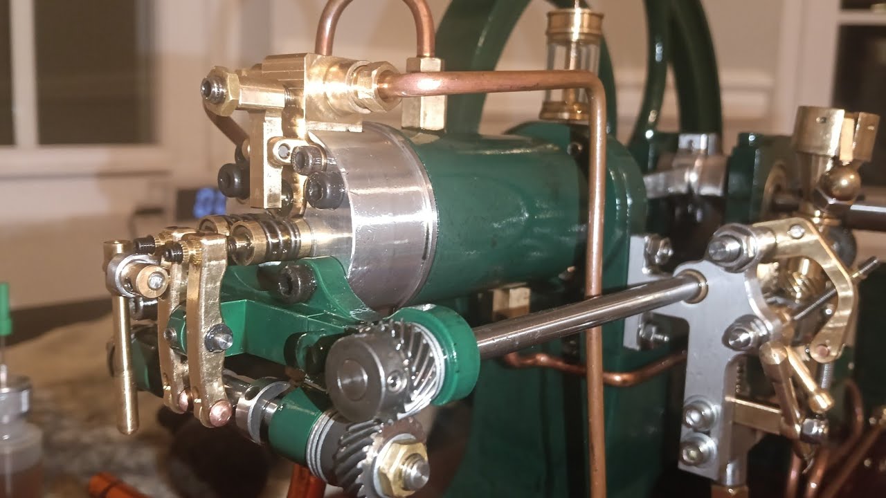 Timing of small diesel engine/Dual ring piston