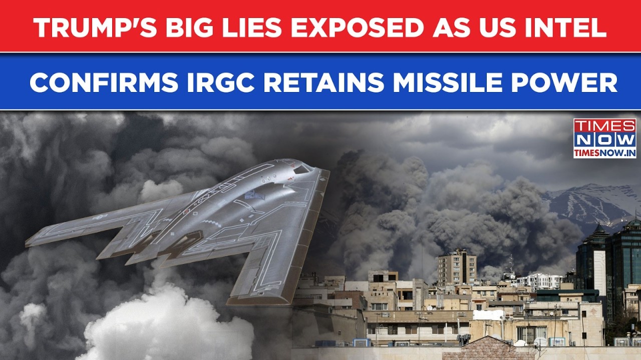 Iran War: Trump's Big, Fat Lies Exposed As US Intel Confirms IRGC Retains Missile Power| Watch
