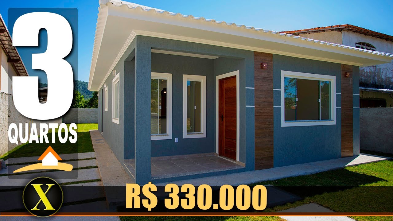 VENDIDA - Casa em Maricá | projeto com 3 quartos | Vídeo #338