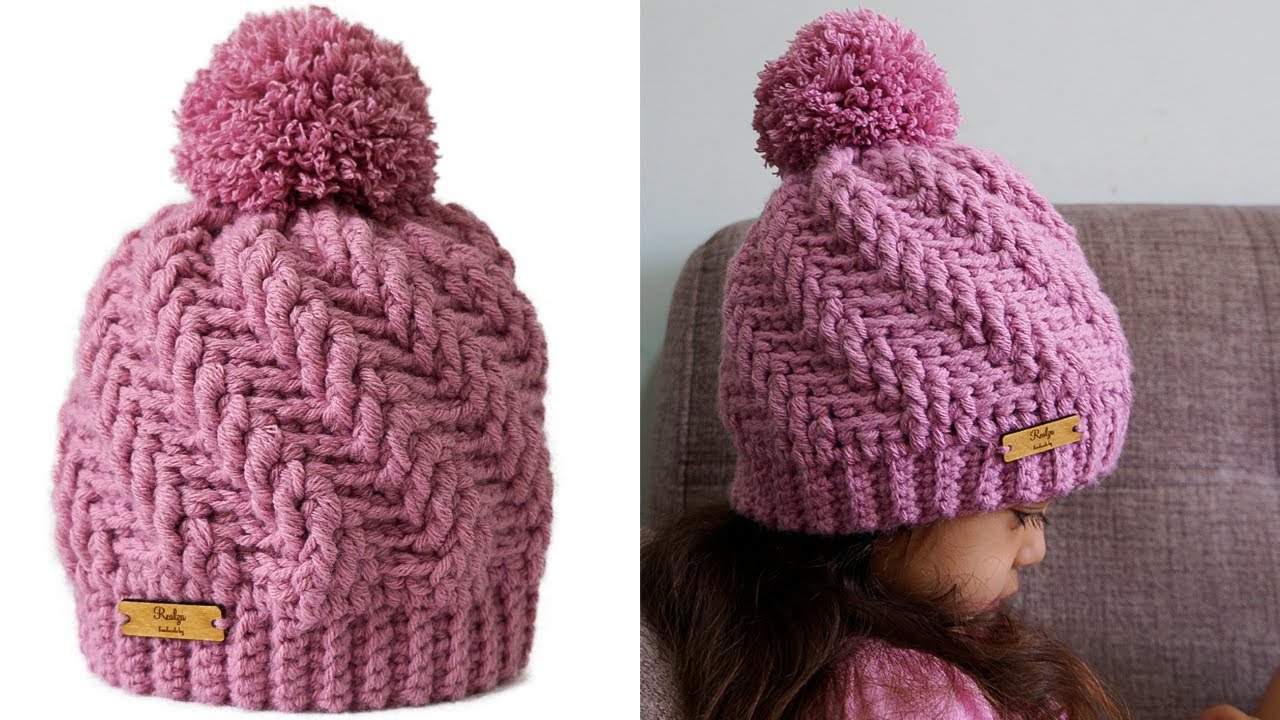 🌈Gorro en ESPIRAL Tejido a Crochet (TODAS LAS TALLAS)