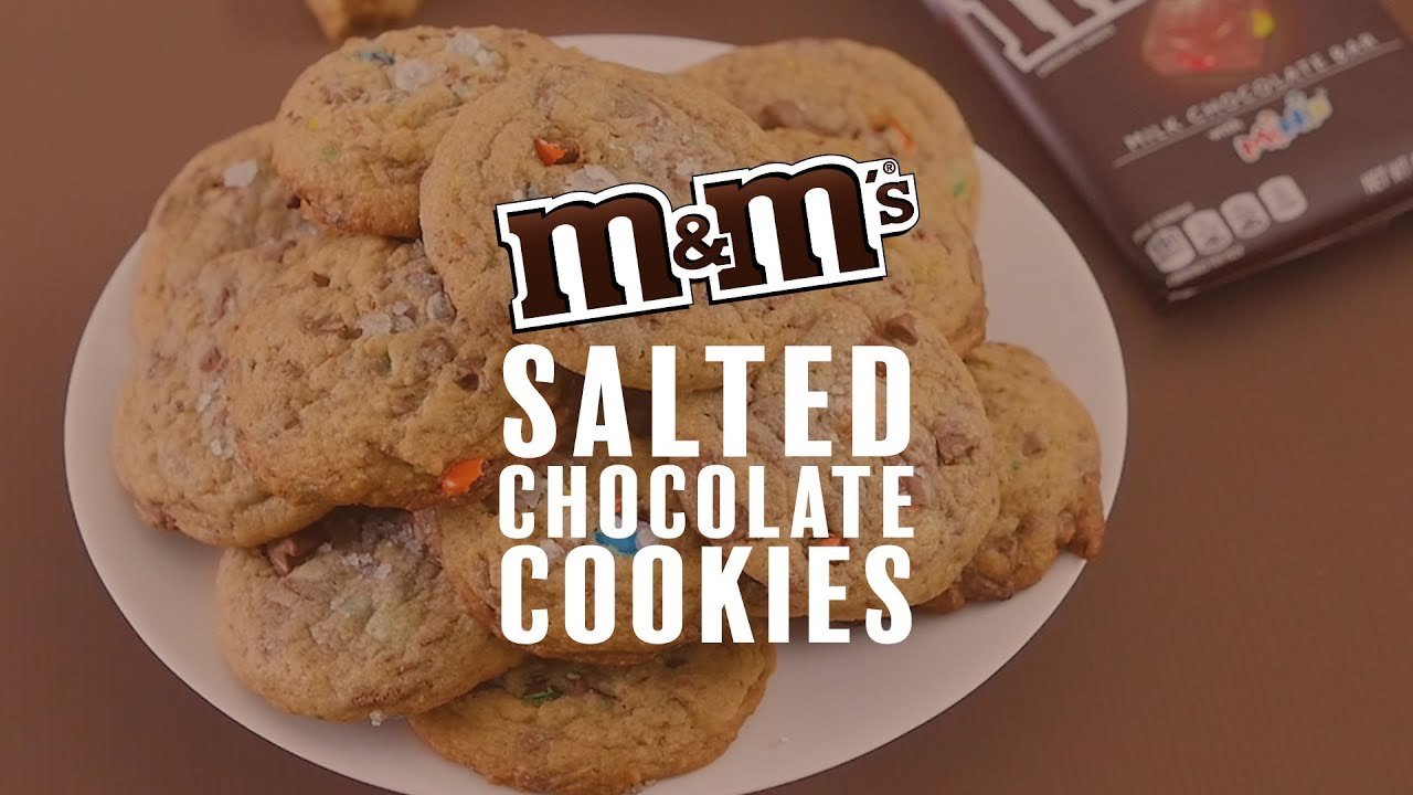 M&M'S Salted Chocolate Cookies