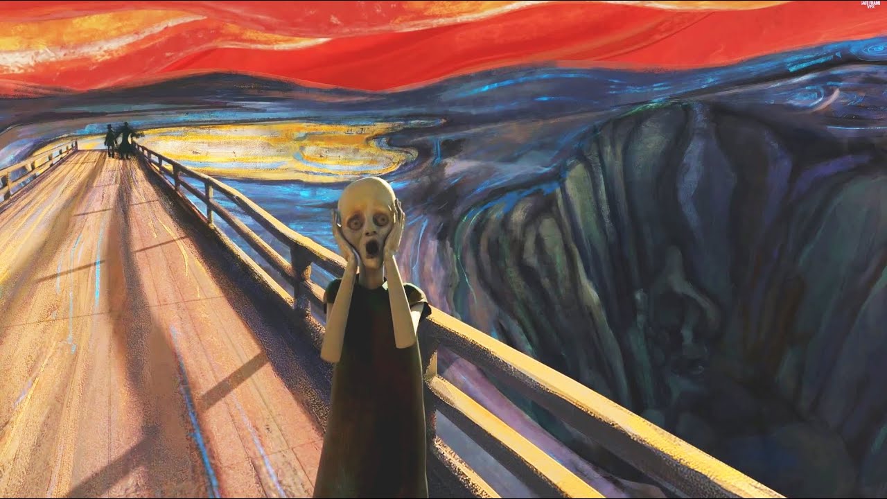 The Scream - Sebastian Cosor - Safe-Frame.com