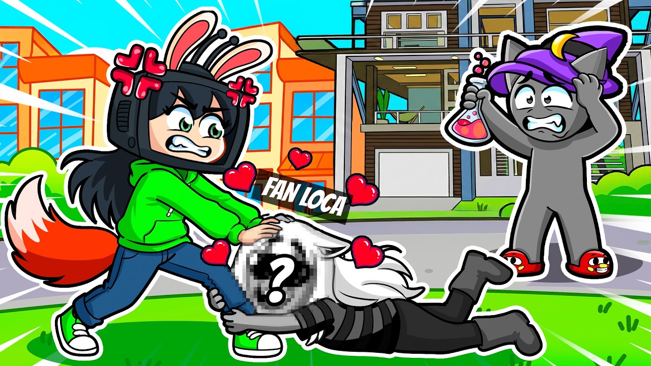 Me Encontr&eacute; a Mi FAN LOCA?! en Brookhaven | sameeKG X Roblox MOMENTOS DIVERTIDOS