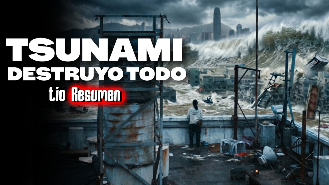 TSUNAMI DESTREYO LA TIERRA DEJANDO  A SOLO UNA SOBREVIVIENTE | RESUMEN