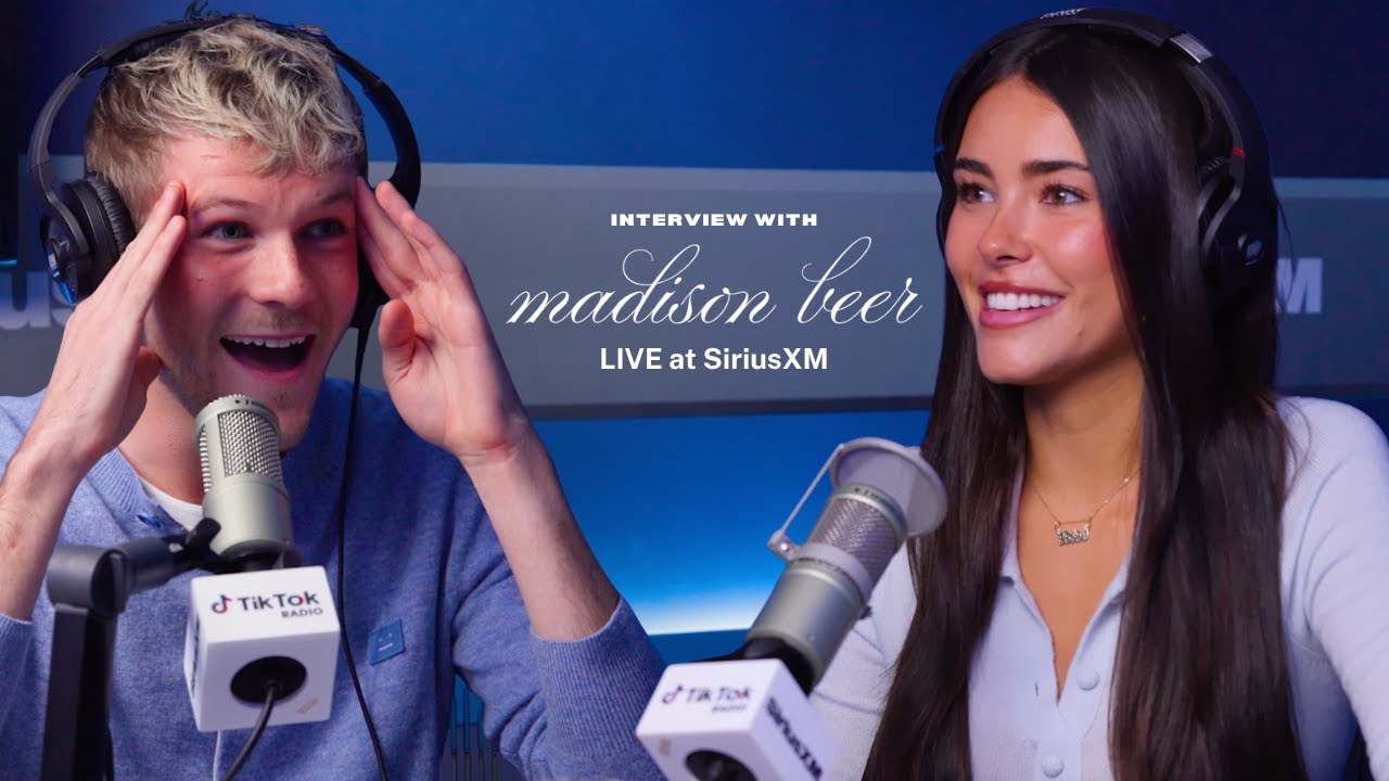 Интервью с Мэдисон Бир в прямом эфире на радио Sirius XM TikTok