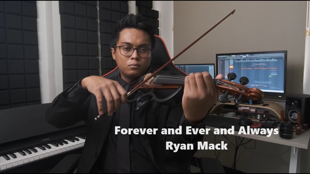 Forever and Ever and Always x Canon Wedding Song by Ryan Mack l Violin Cover by Vince Impas