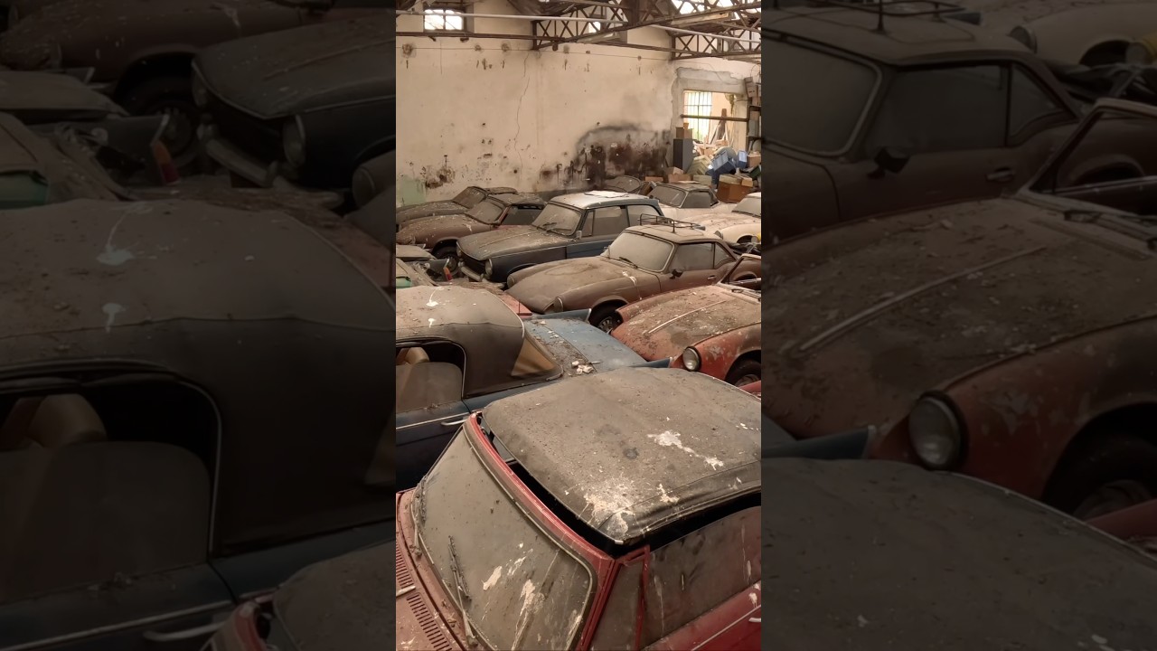 Historischer Oldtimer SCHEUNENFUND in verlassener HALLE 😱🚙 #lostplace #lostplaces #oldtimer #auto