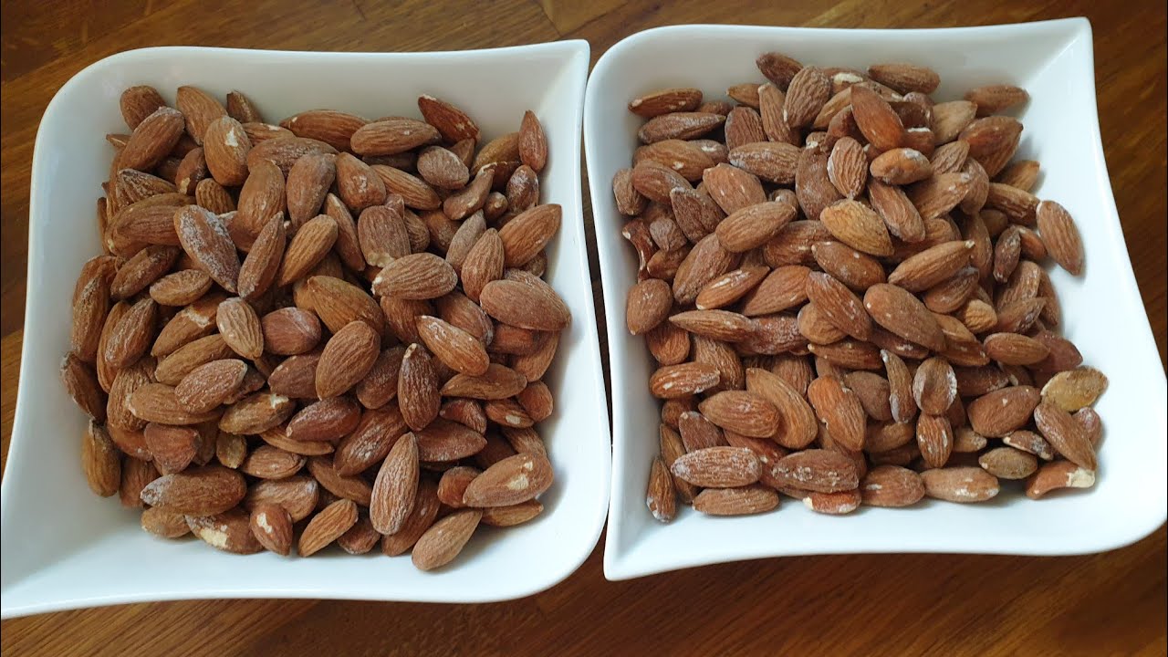 اللوز مالح من الذ مايكون احسن من اللي يتباع يستحق التجربةdes amandes  grillées  salées