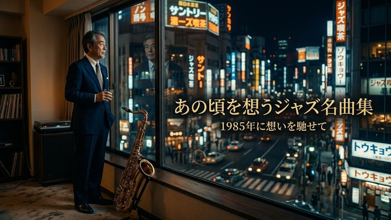 都会の夜に響くクラシックジャズ｜あの頃の恋を思い出すナイトジャズBGM