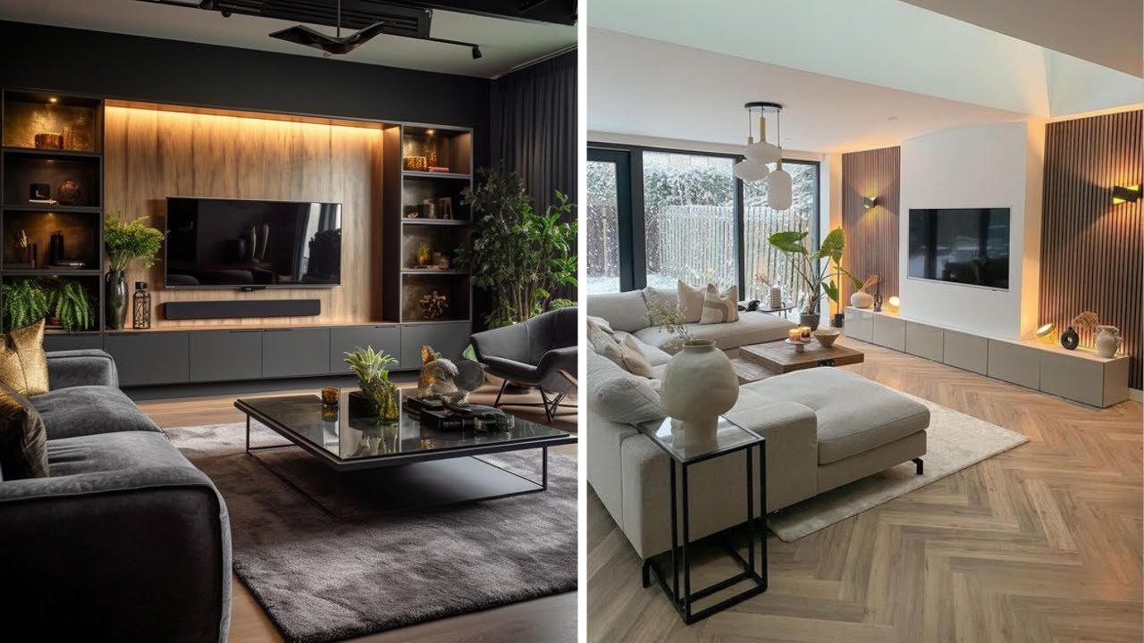 +99 Diseños de SALAS DE ESTAR MODERNAS y elegantes