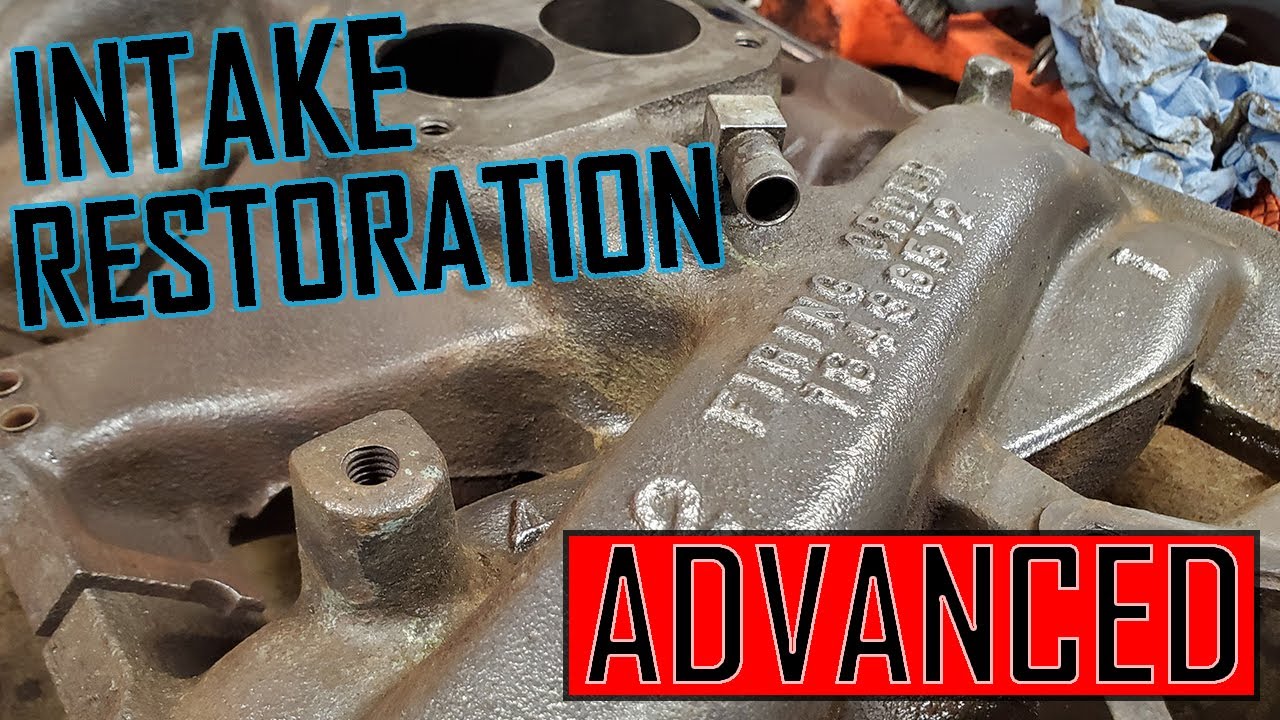 How To Strip Paint and Clean an Intake Manifold The RIGHT Way