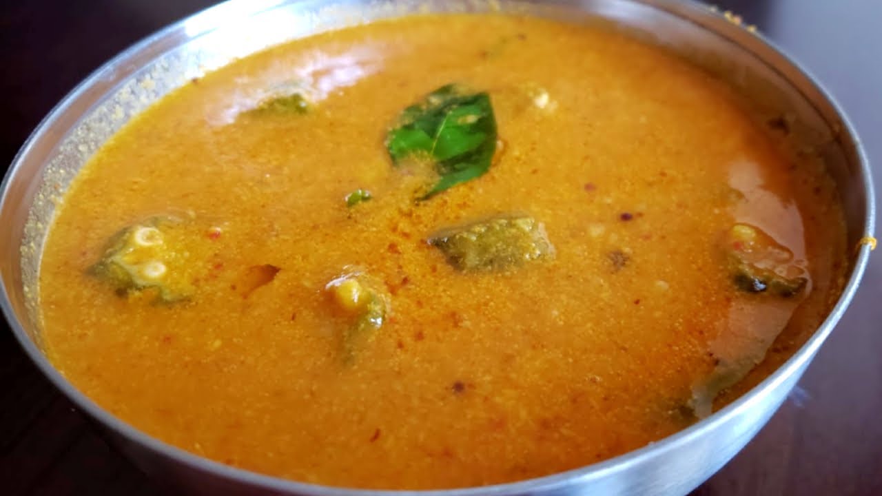 Arachuvitta Vendakkai Sambar Eppadi Seivathu