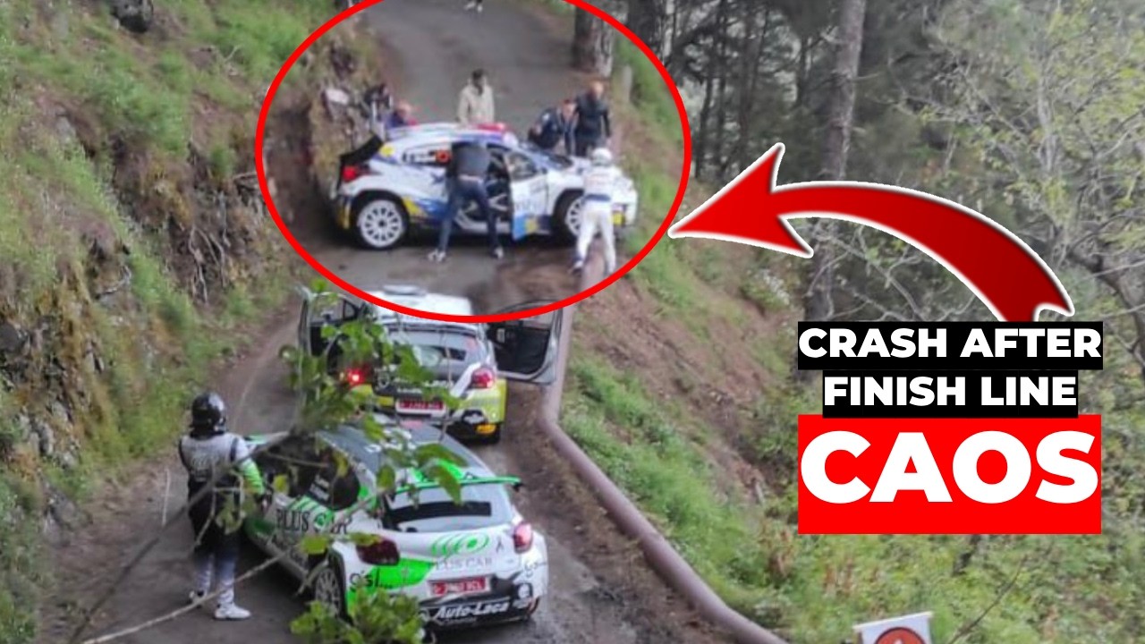 💥 CRASH & FLAT OUT JUMPS  🇮🇨 Rally Senderos de La Palma 2025 | Saturday Morning Loop