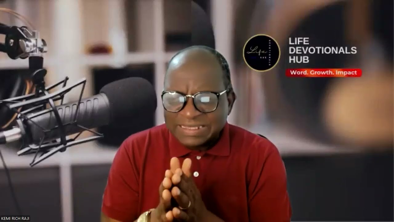 THE HABIT OF SEEKING GOD @ LIFE Devotionals Hub with Pastor KEMI-RICH RAJI