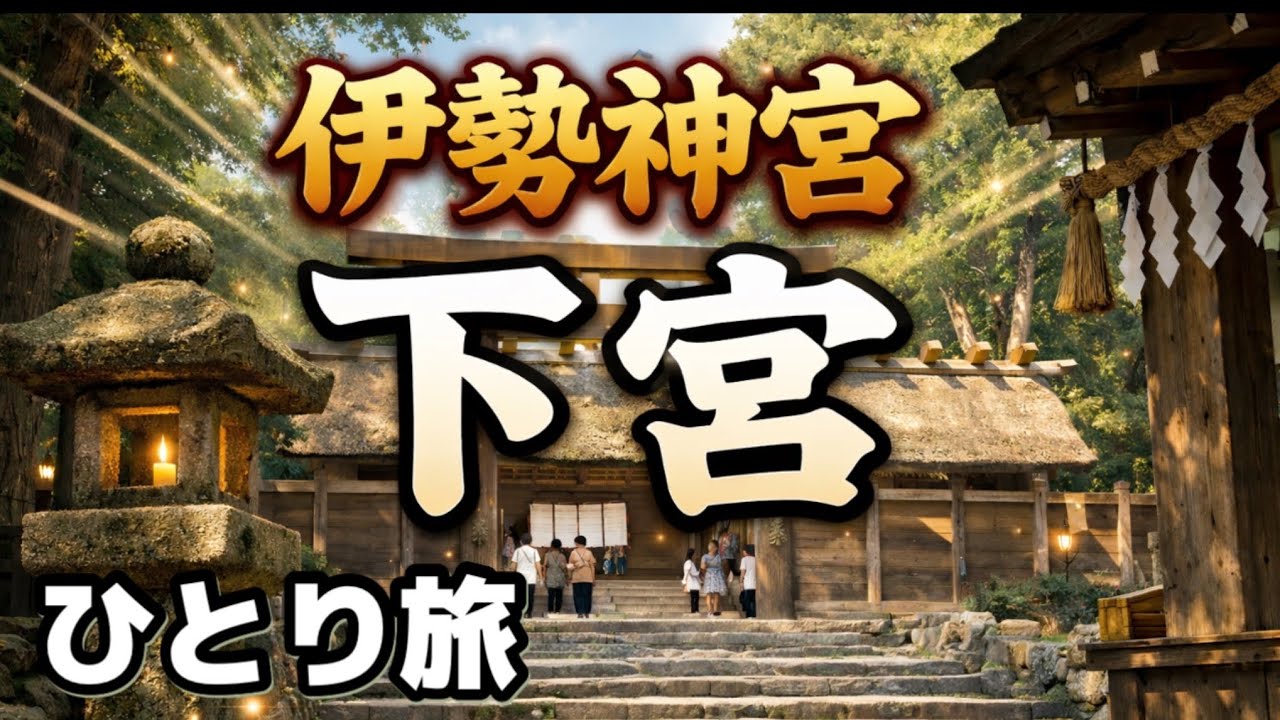 【ひとり旅】伊勢神宮・外宮