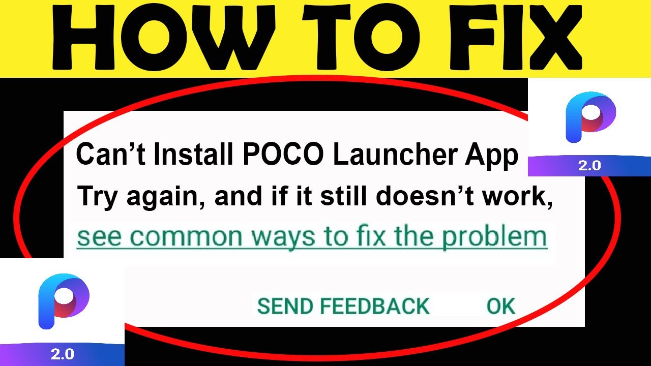 How to Fix Can't Install 