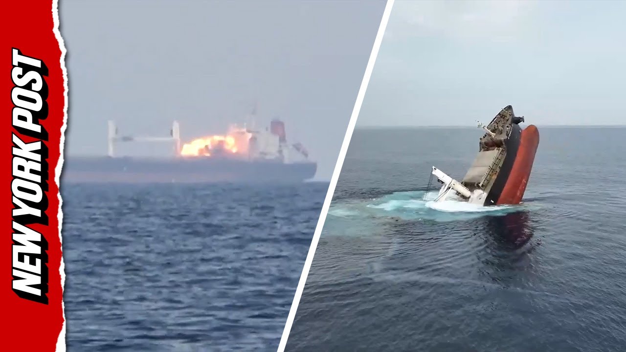 DEADLY Houthi attack on cargo ship in the Red Sea