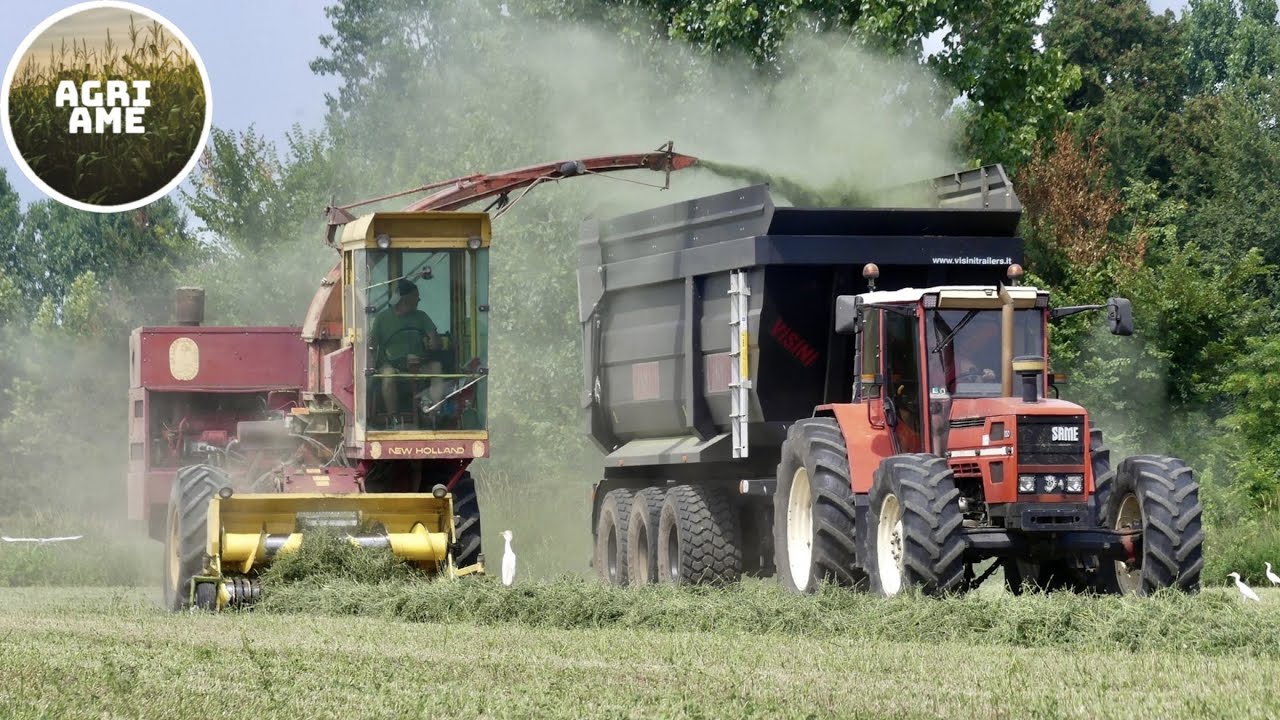 OLD SCHOOL SILAGE & EXTREME SOUND | New Holland 1895 | Same Laser 150 OPEN PIPE | Az. Agricola Preti