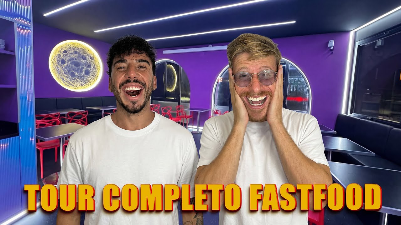 FINALMENTE IL TOUR COMPLETO DEL NOSTRO FASTFOOD - NON CI POSSIAMO CREDERE È DAVVERO INCREDIBILE!
