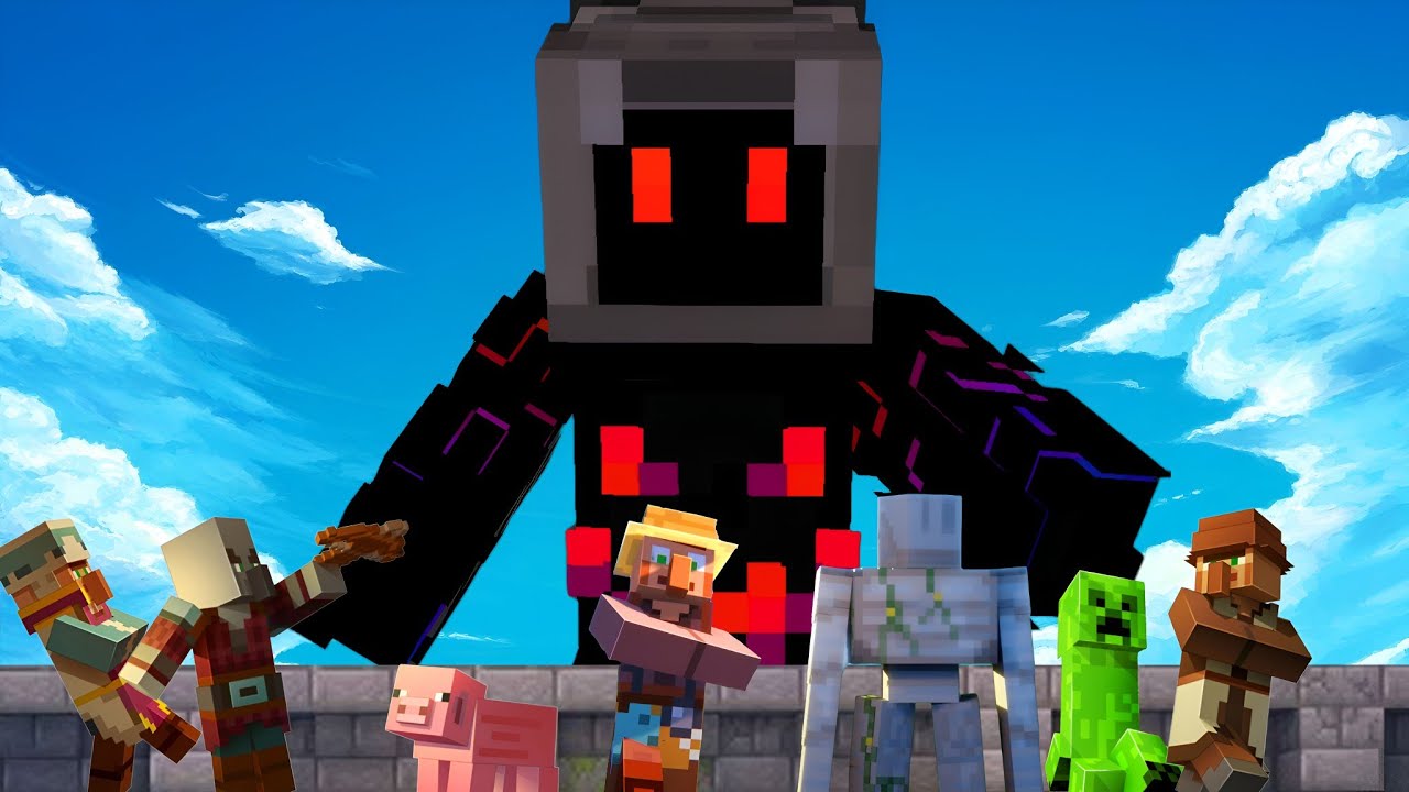 ငလက်မတို့ကျေးရွာ အပိုင်း ၁  | Minecraft but Mobs are Tiny !!!👀