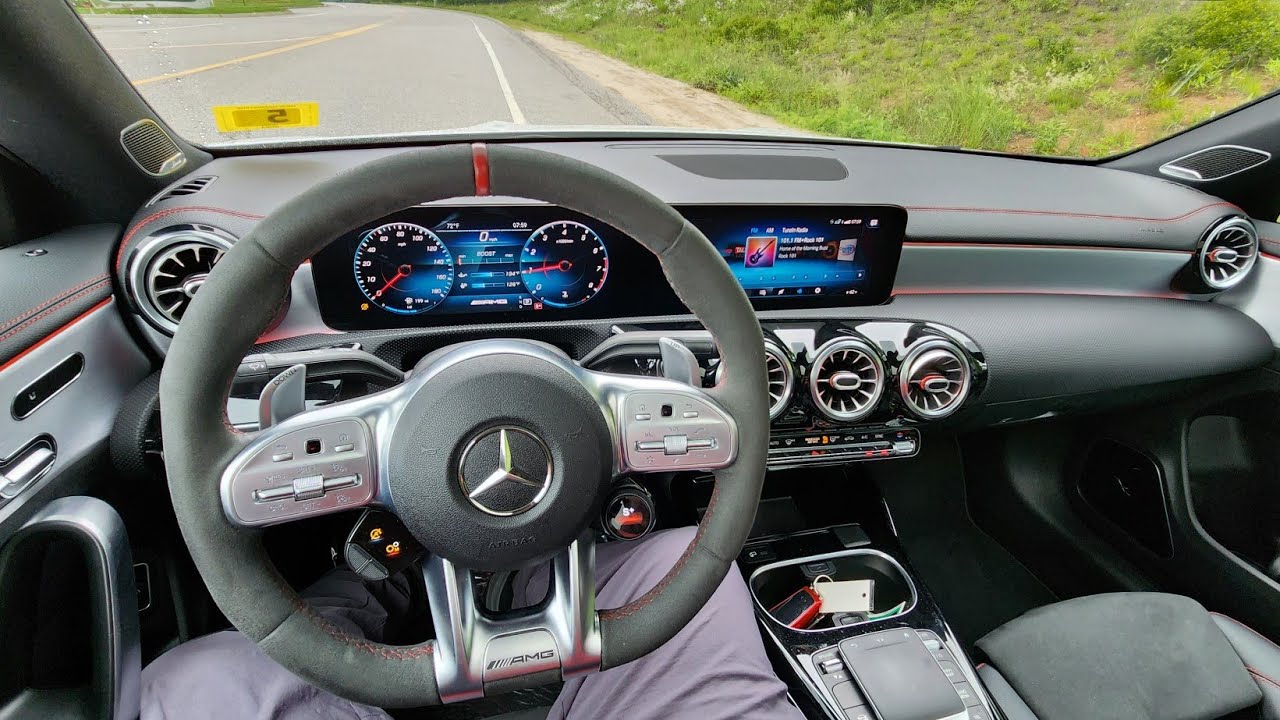 2021 Mercedes-Benz CLA 35 AMG POV Test Drive/Review