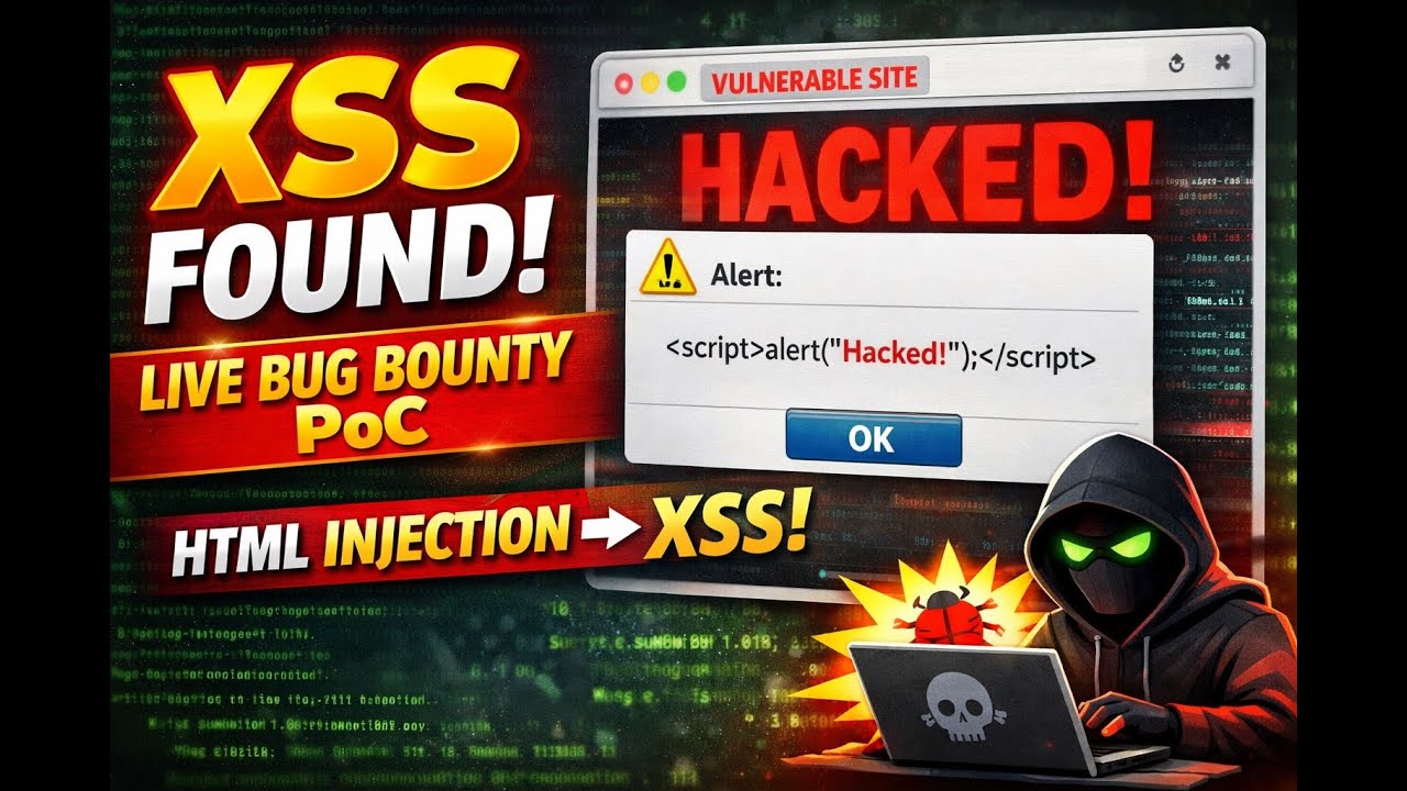 HTML Injection to XSS | Bug Bounty PoC for Beginners