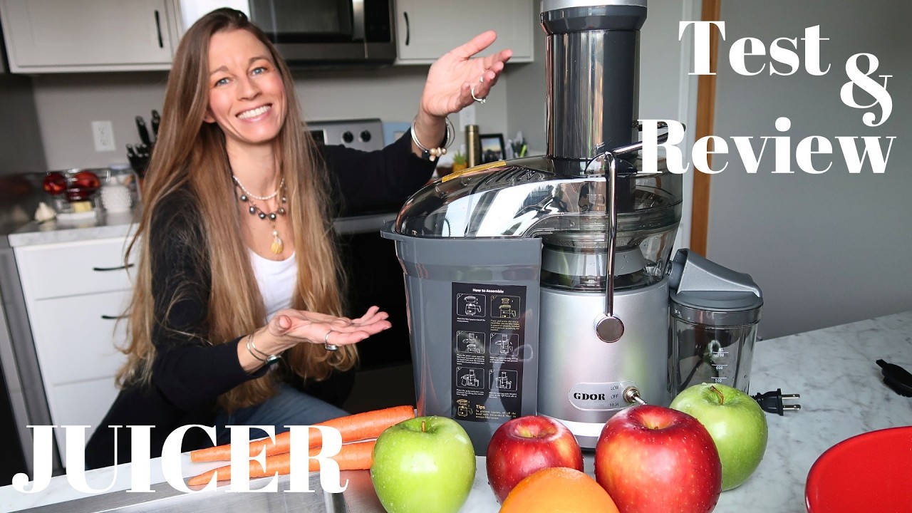 Juicer Test and Review SHARDOR LIFE GDOR Centrifugal Juicer