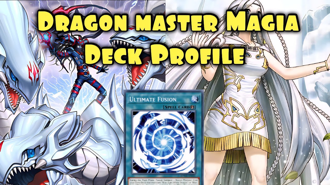Профиль колоды Yu-Gi-Oh Dragon Master Magia Blue-Eyes 2025