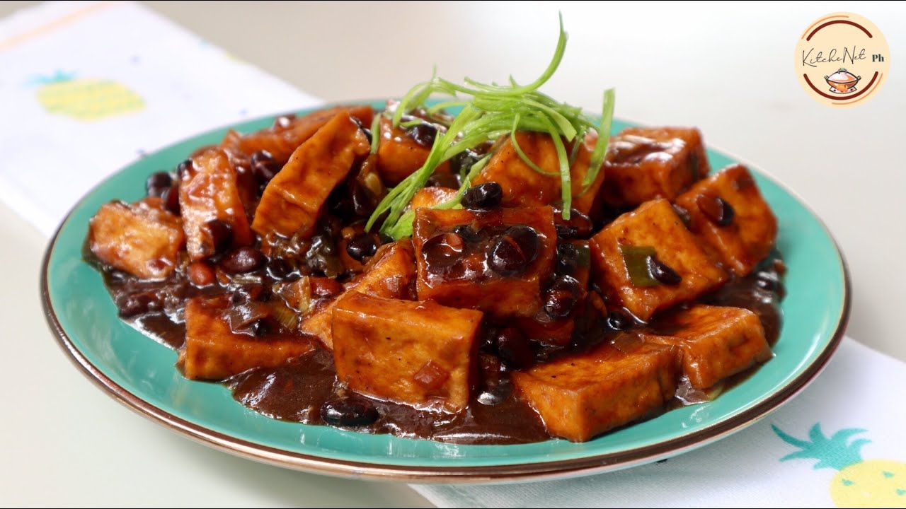 TOFU in BLACK BEANS SAUCE | KitcheNet Ph