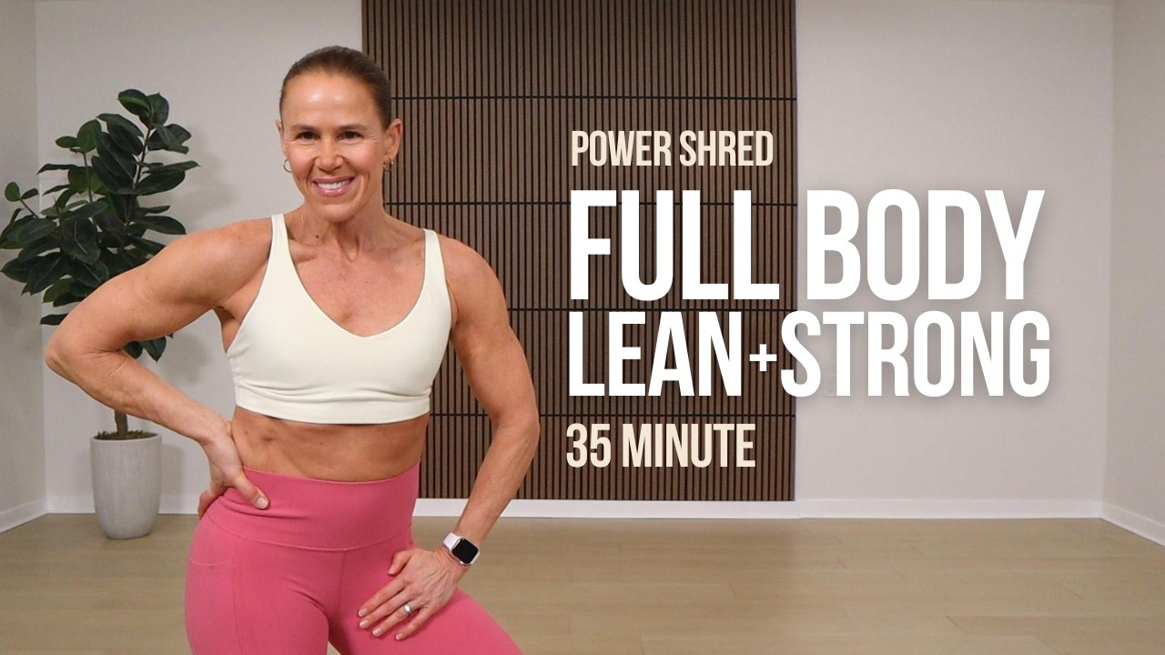 New Year Workout Challenge Day 5: 35 Min Full Body Strength Power Shred Weeks 1 & 2