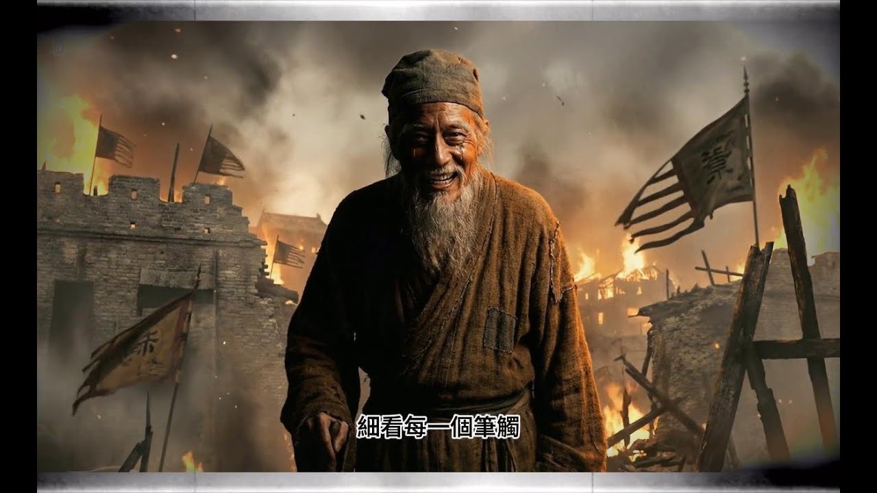 12楊凝式：我是裝瘋賣傻的楊瘋子。揭秘天下第五行書《韭花帖》背後的亂世求生。