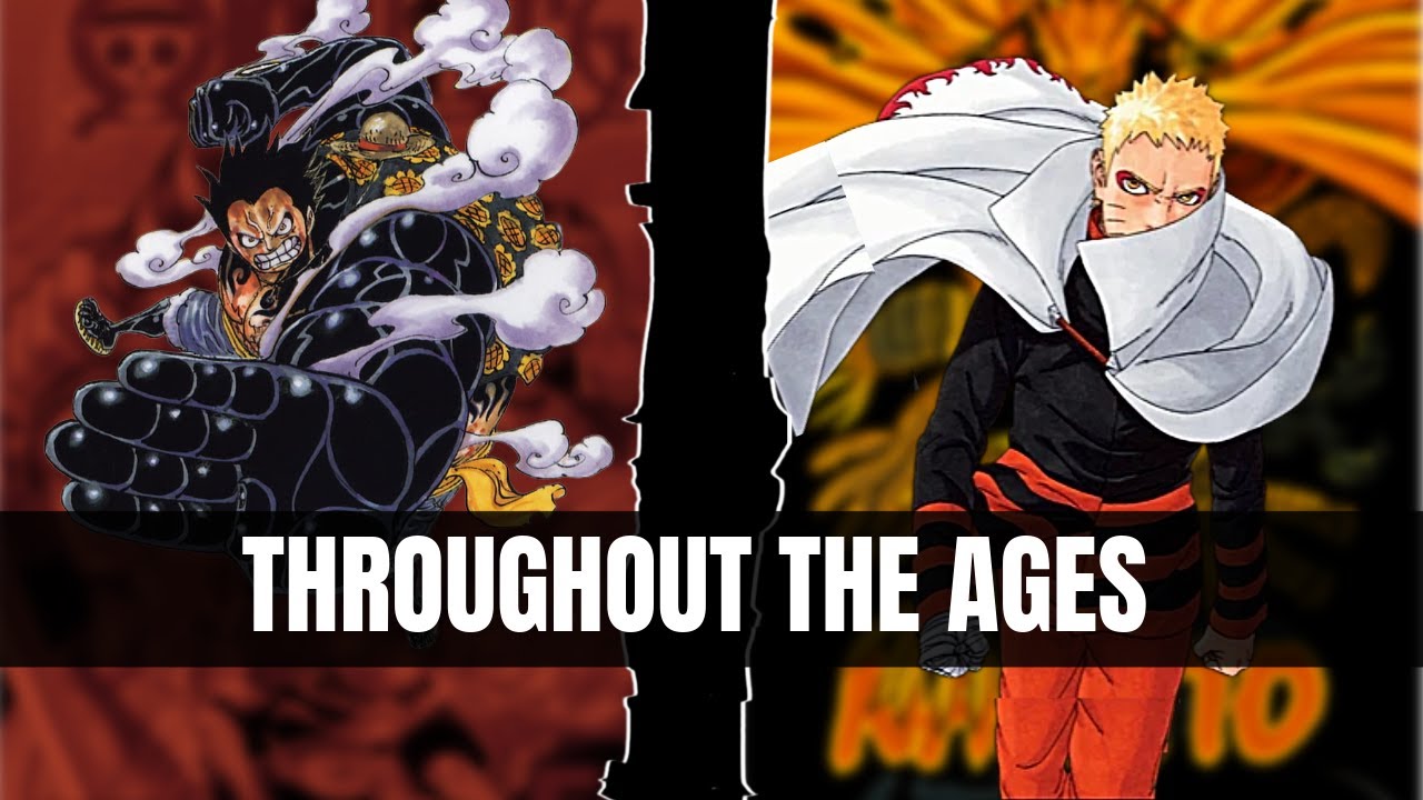Luffy VS Naruto | Throughout The Ages