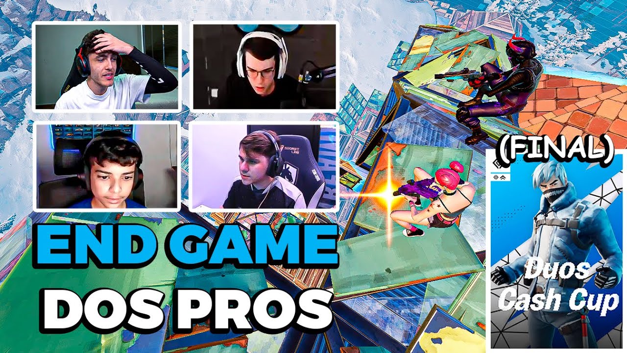 TROCARAM DE DUO! ENDGAME DOS PROS NA CASH CUP DUO! #1