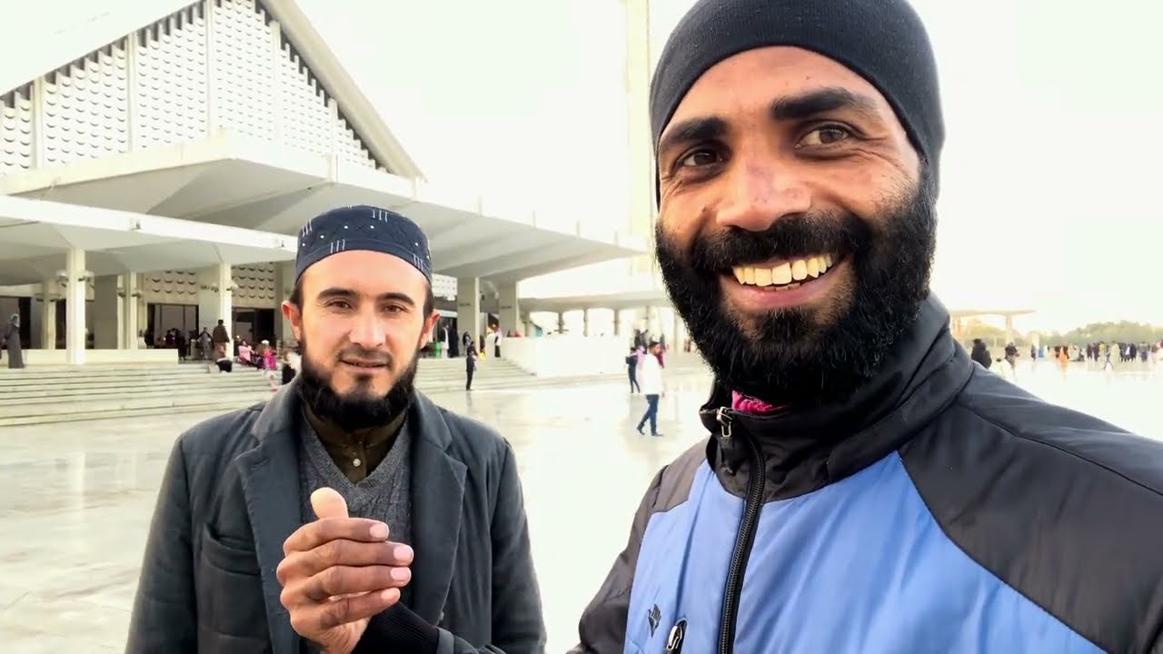 Faisal Masjid, Islamabad #islamabad #viral #yt  #trending moda jin at Faisal masjid with arfan khan